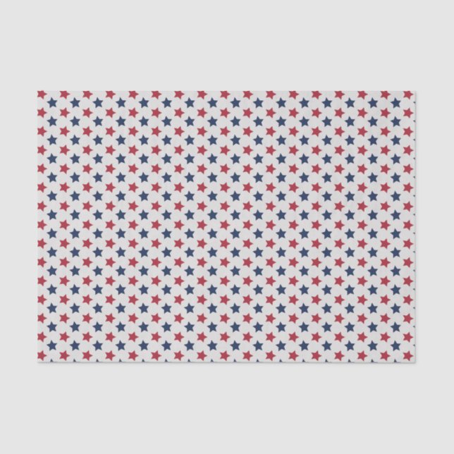 The Red White and Blue Tissue Paper (Front)