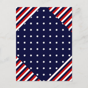 The Red, White, & Blue Postcard