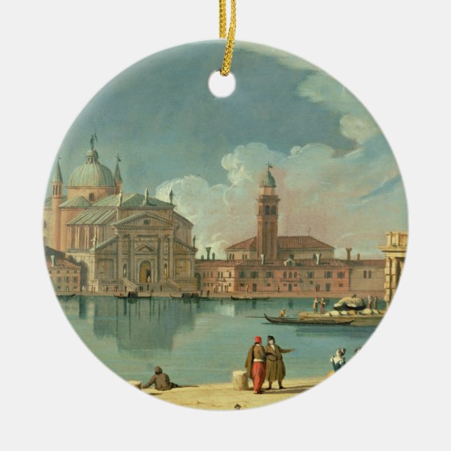 The Redentore, Venice Ceramic Ornament (Front)