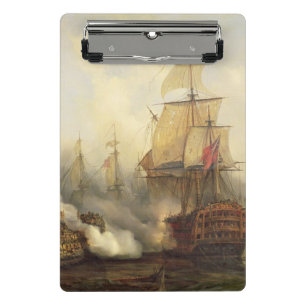 The Redoutable at Trafalgar, 21st October 1805 Mini Clipboard