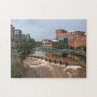 The Reedy River after the storm Jigsaw Puzzle