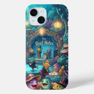 The Reef Notes Underwater Band iPhone Case