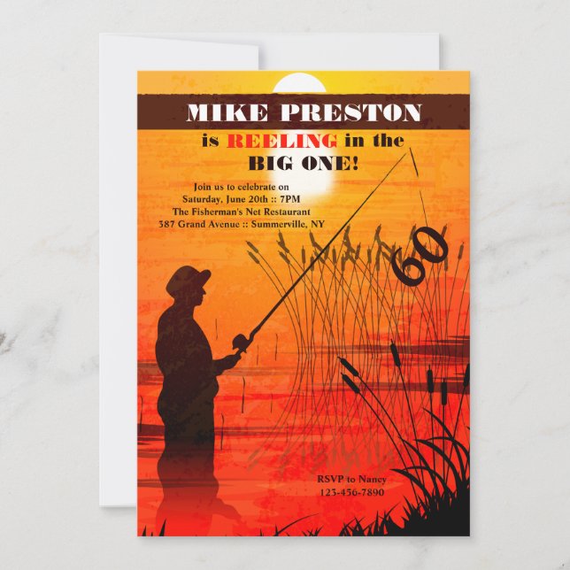 The Reel Thing Invitation (Front)