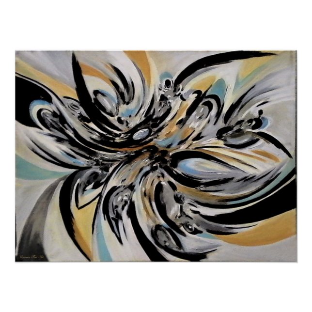 "The Reflecting Expression", Glossy Poster (Front)