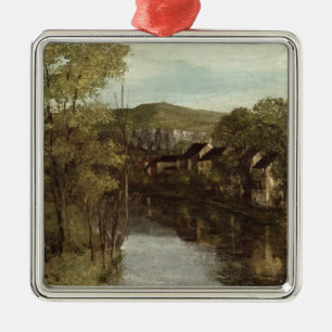 The Reflection of Ornans, c.1872 Metal Ornament