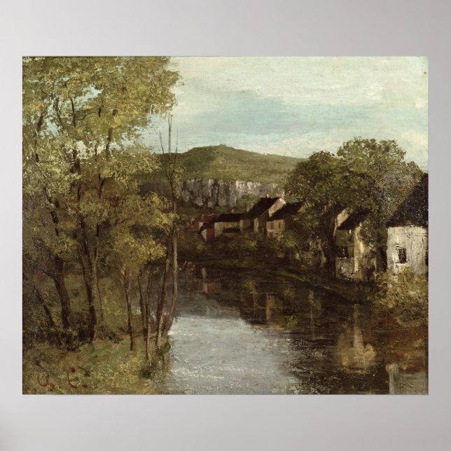 The Reflection of Ornans, c.1872 Poster (Front)