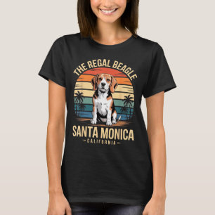 The regal beagle santa monica california retro T-Shirt