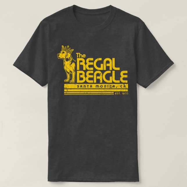 The regal Beagle T-Shirt (Design Front)