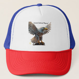 "The Regal Crystal Eagle" Trucker Hat