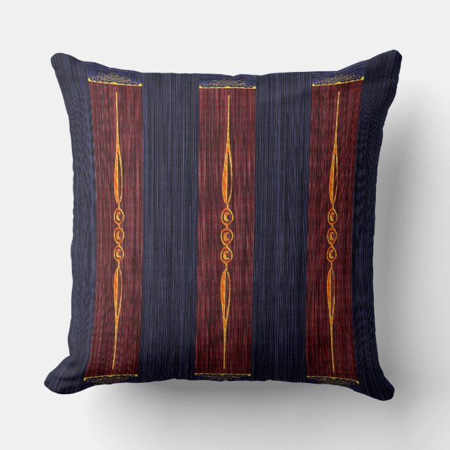 The Regal Tastes of George Washington Cushion (Front)
