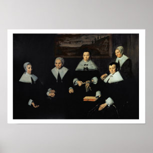 The Regentesses of the Old Men's Almhouse, Haarlem Poster
