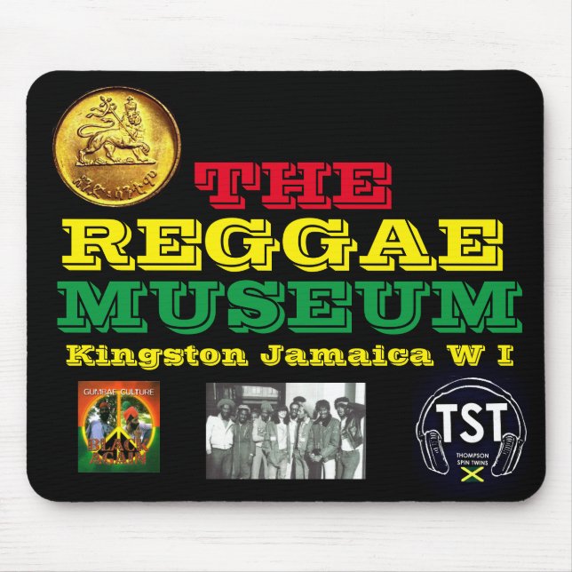THE REGGAE MUSEUM  Mousepad (Front)