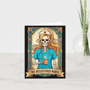 The Registered Nurse Tarot Card Skeleton Rn Witch