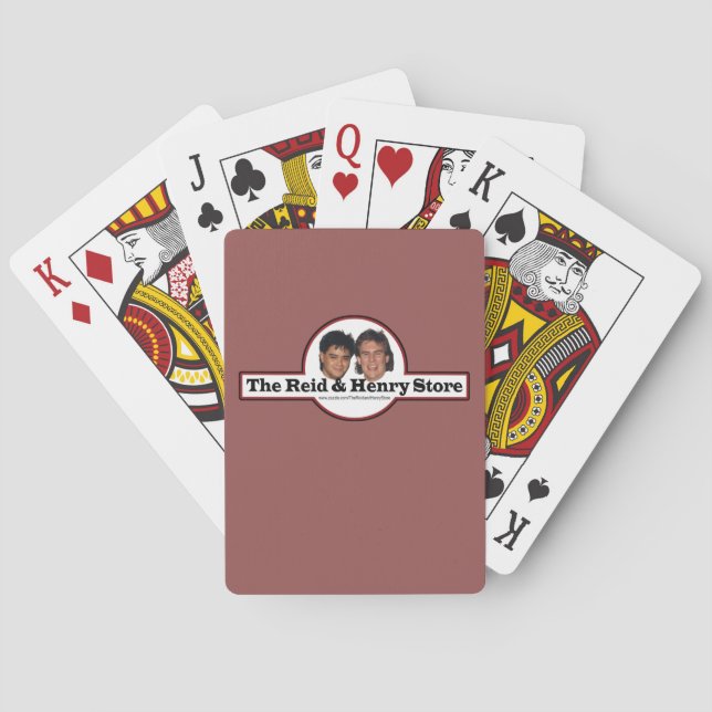 The Reid & Henry Store Bicycle Poker Playing Cards (Back)