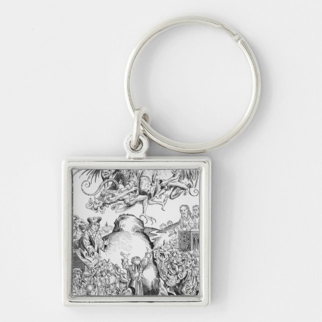 The Reign of Antichrist Key Ring (Front)