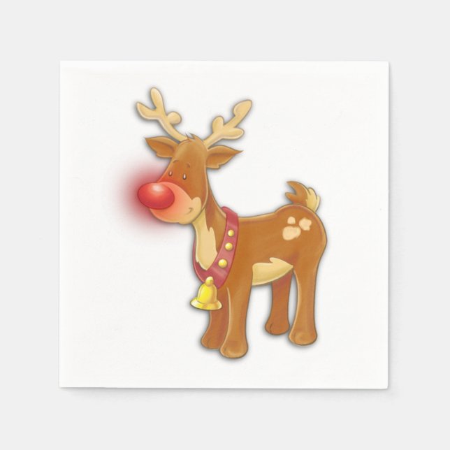 the Reindeer Napkin (Front)
