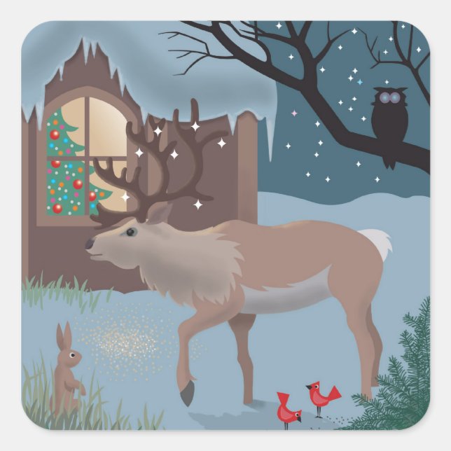 The Reindeer sticker (Front)