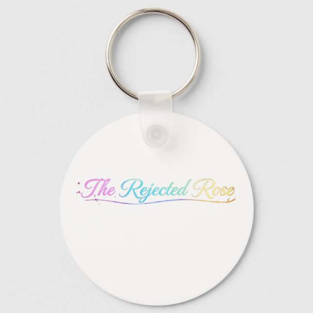 The Rejected Rose: Official Yellow "Mom's Choice"  Key Ring (Front)