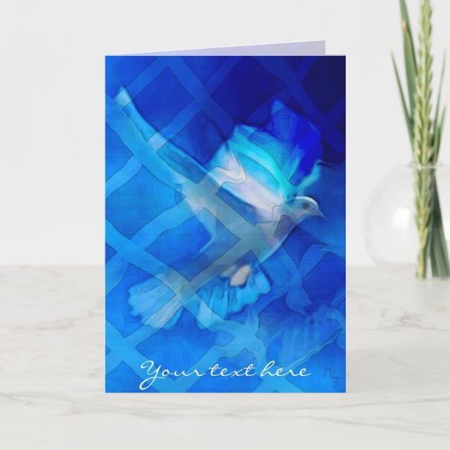 The release of the dove card 1 (Front)