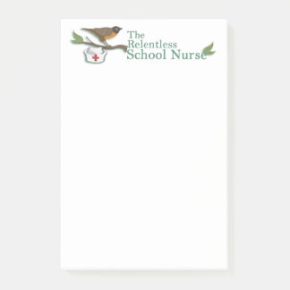 The Relentless School Nurse Jumbo Post-It Notes