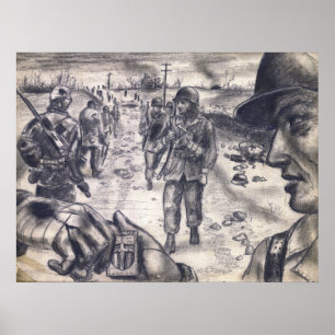 The Relief Column Poster