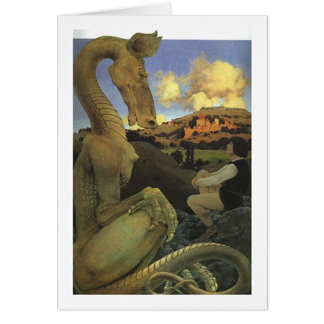 The Reluctant Dragon, Maxfield Parrish (Front)