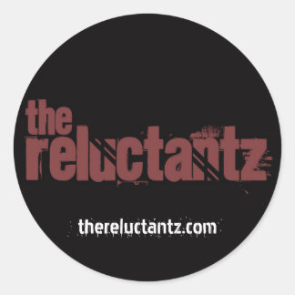 The Reluctantz round sticker