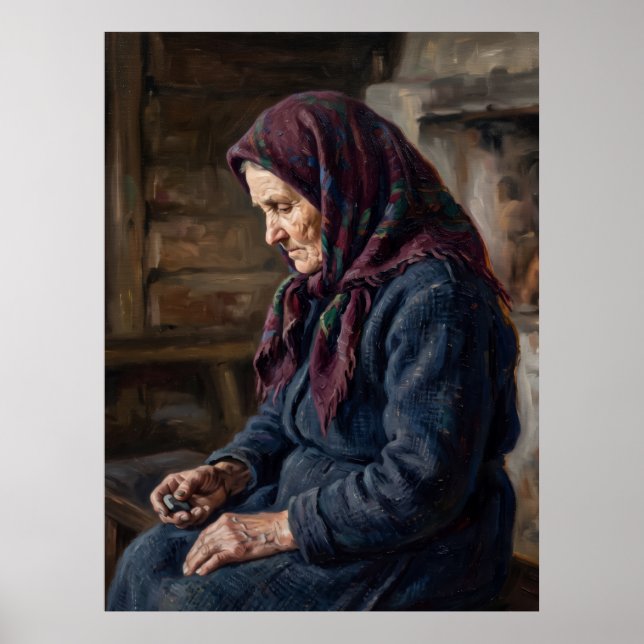 The Remembering Woman Spirit Portrait Poster (Front)