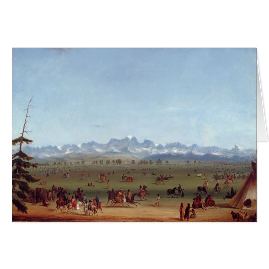 The Rendezvous Near Green River Card