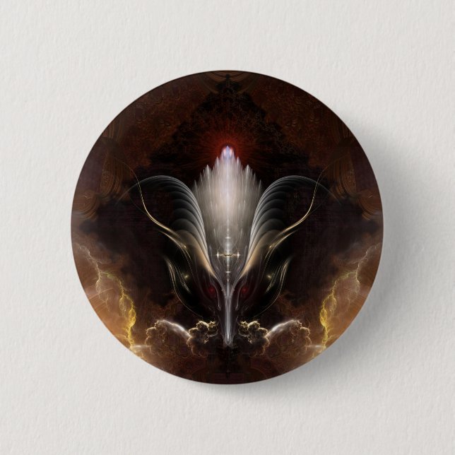 The Renidron 6 Cm Round Badge (Front)