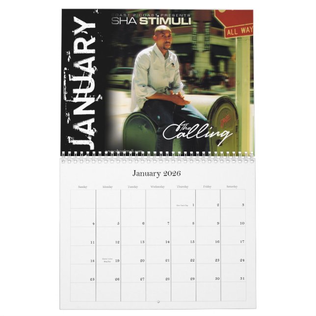 The Rent Tape Series 2013 Calendar (Jan 2026)