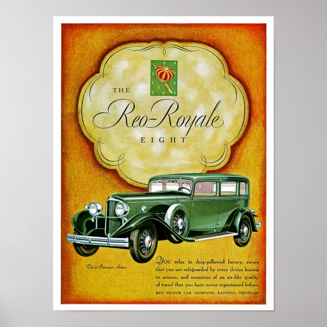 The Reo-Royale Eight Poster (Front)