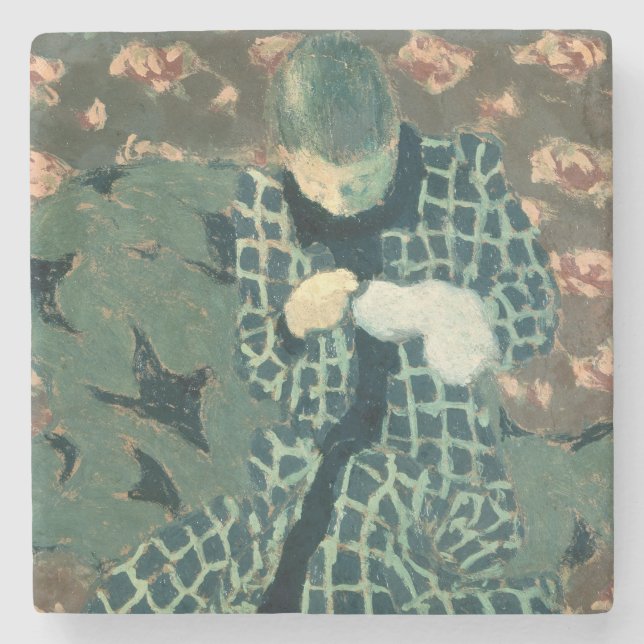 The Repairer, 1891 Stone Coaster (Front)