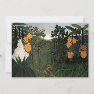 The Repast of the Lion Henri Rousseau