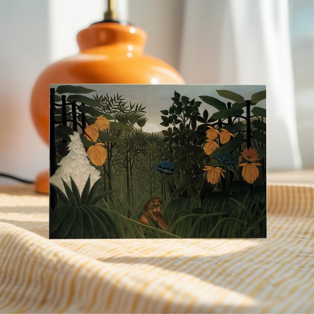 The Repast of the Lion | Henri Rousseau Card (Creator Uploaded)