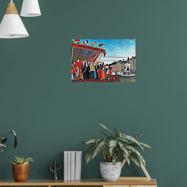 The Representatives of Foreign Powers Poster (Living Room 1)