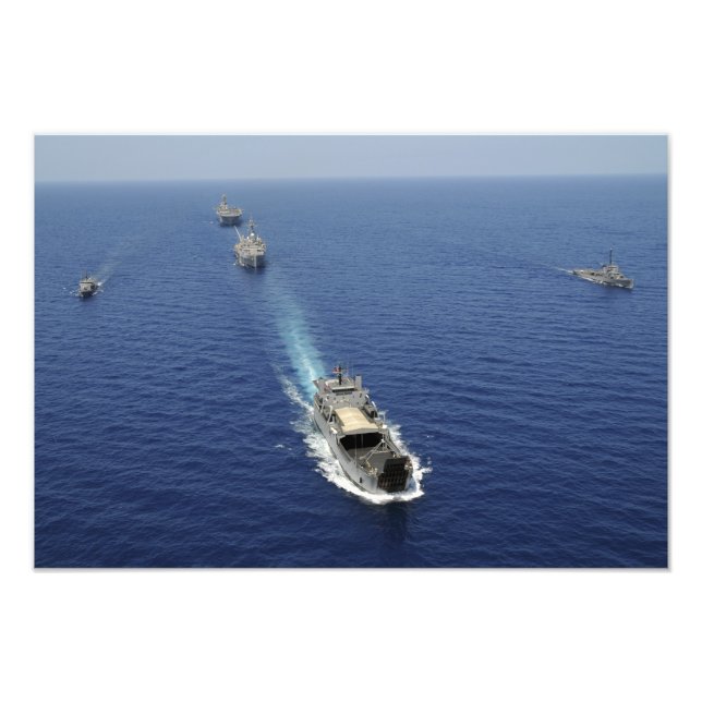 The Republic of the Philippines Navy ships Photo Print (Front)