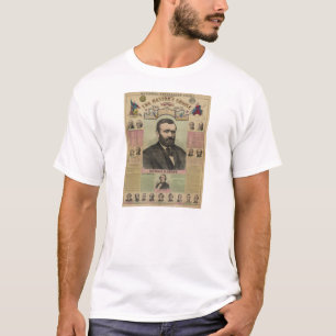 The Republican Chart Ulysses S. Grant by M.T. Boyd T-Shirt