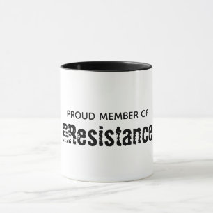 The Resistance Black 11 oz Combo Mug