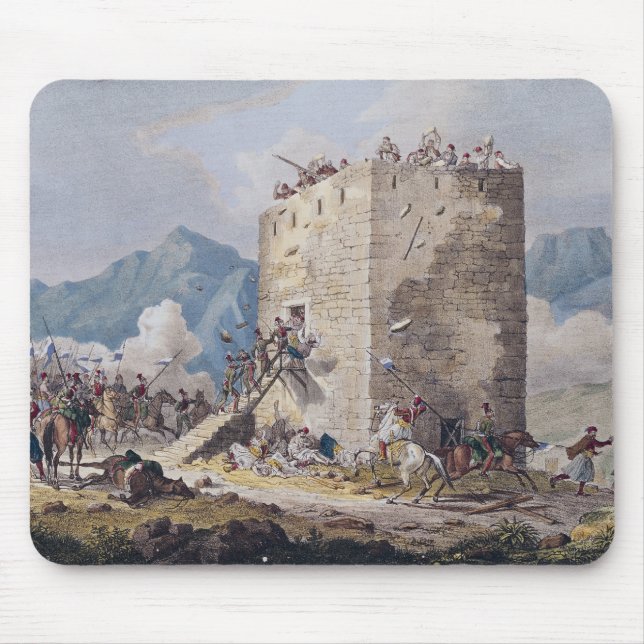 The Resistance of Forty Greek Rebels Mouse Pad (Front)