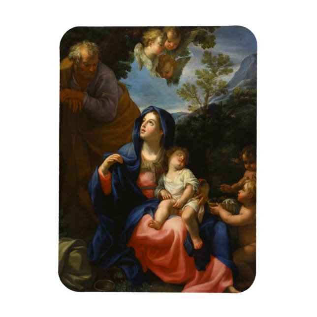 The Rest on the Flight into Egypt Magnet (Vertical)
