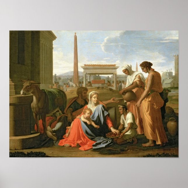 The Rest on the Flight into Egypt Poster (Front)