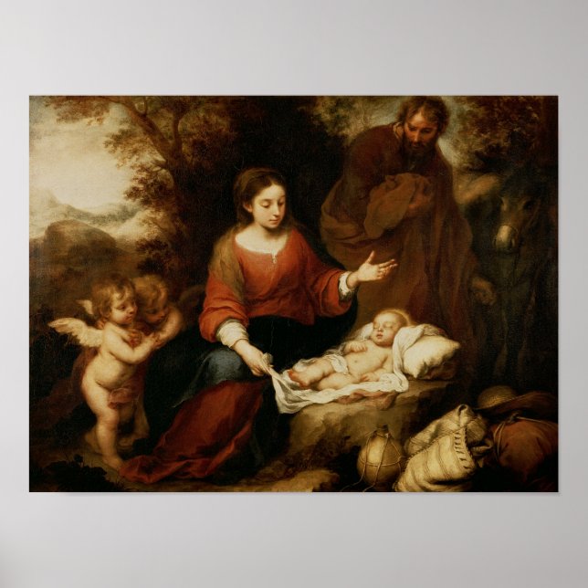 The Rest on the Flight into Egypt Poster (Front)