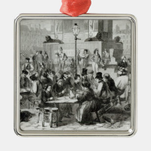 The Restaurant of wet feet Metal Ornament