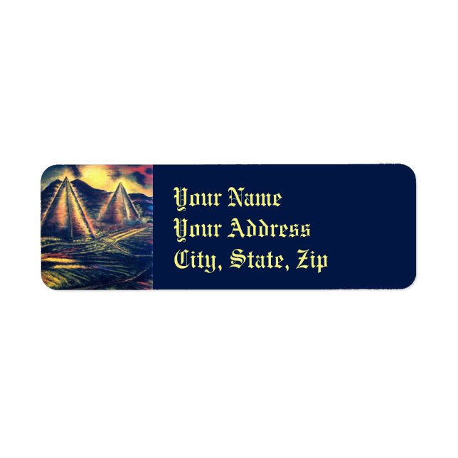 The Resting Place Return Address Label (Front)
