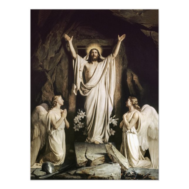 The Resurrection by Carl Bloch Photo Print (Front)