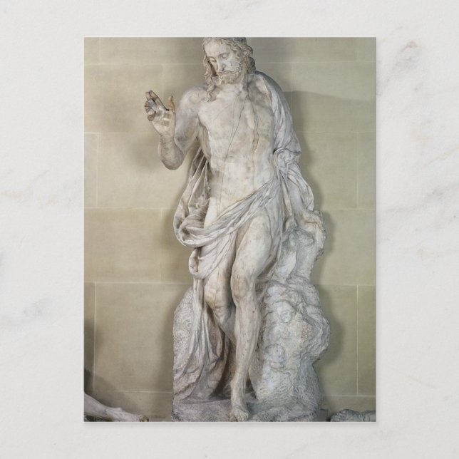 The Resurrection, detail of Christ Postcard (Front)