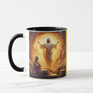 The Resurrection Light: Jesus Christ Rises Mug