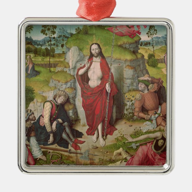 The Resurrection Metal Ornament (Front)
