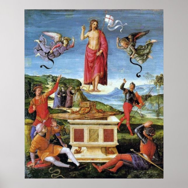 The Resurrection of Christ by Rafael Sanzio Poster (Front)